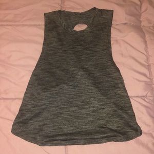 Lululemon crop open back top